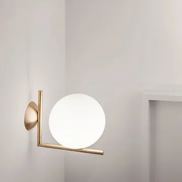 Lampada da parete IC lights C/W2 - Nero-opale - Flos