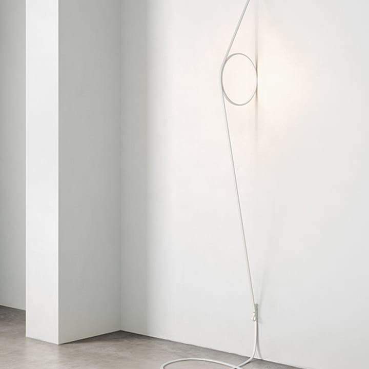 Lampada da parete Wirering, Grigio-grigio Flos