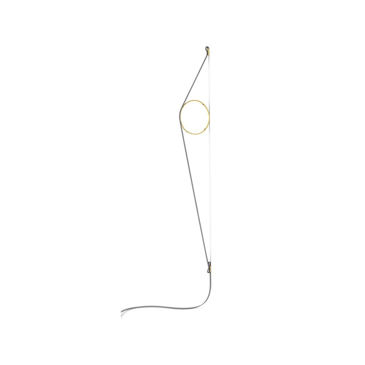 Lampada da parete Wirering - Grigio-oro - Flos