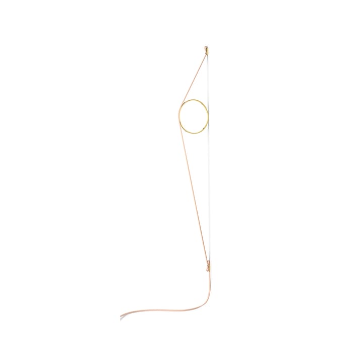 Lampada da parete Wirering - Rosa-oro - Flos