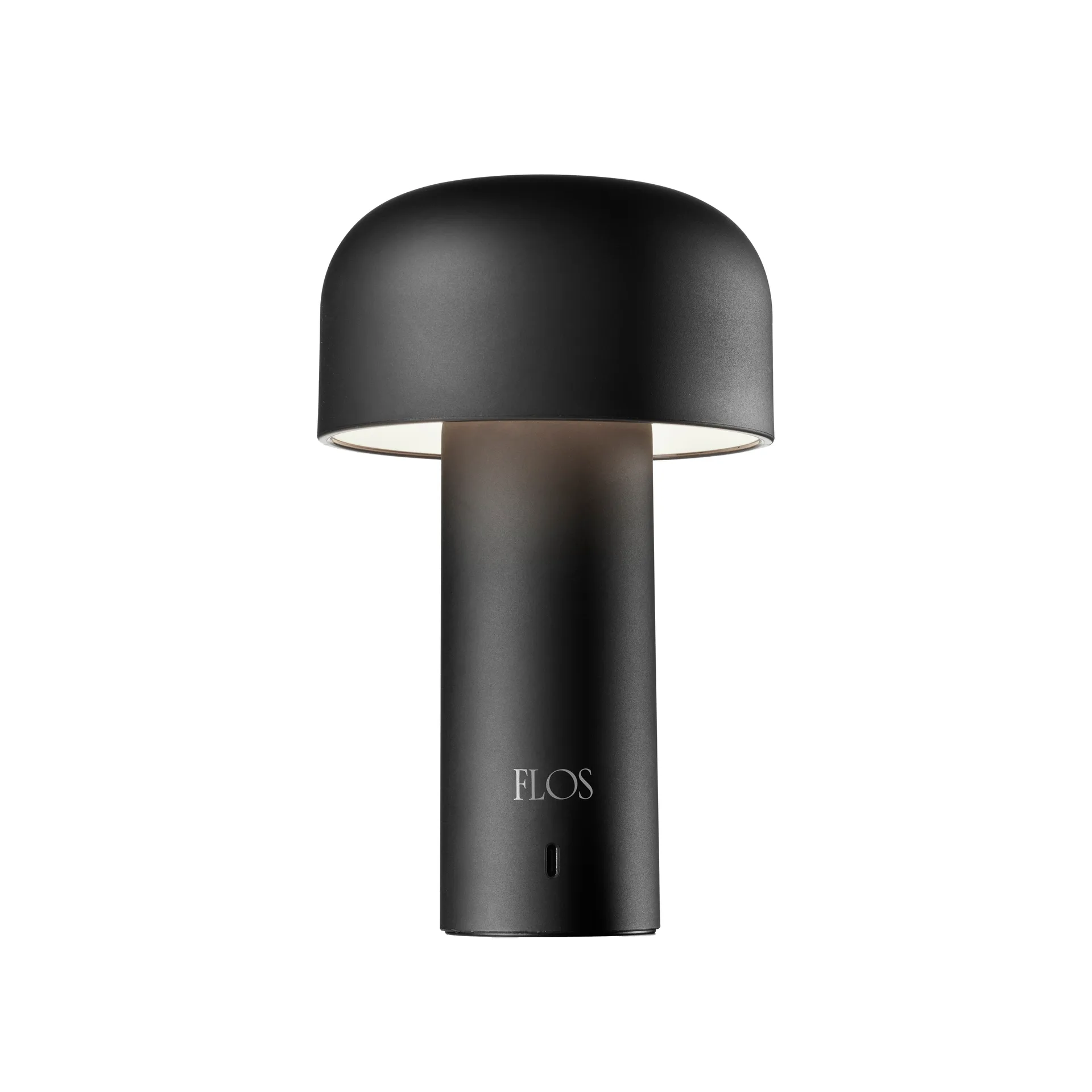 Lampada da tavolo Bellhop portatile, Matte black Flos