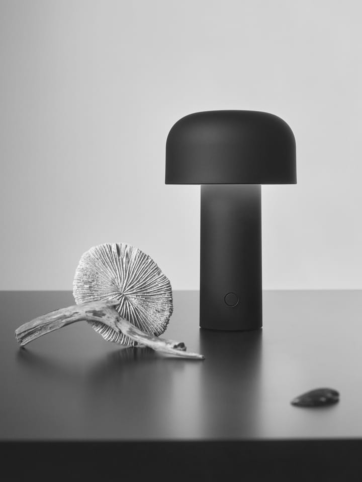 Lampada da tavolo Bellhop portatile, Matte black Flos