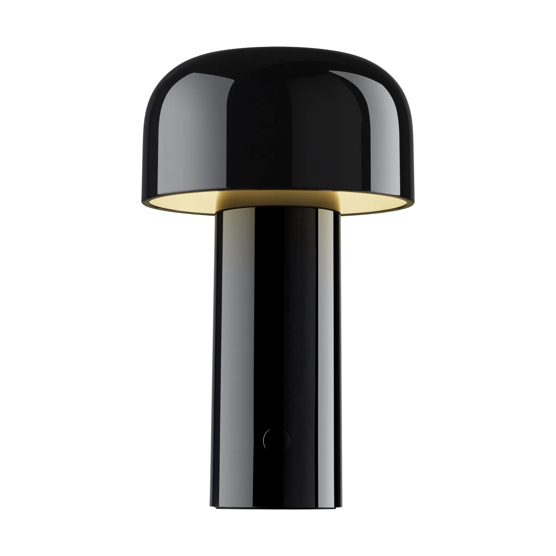 Lampada da tavolo Bellhop portatile, Nero lucido, IP54 (interno/esterno) Flos