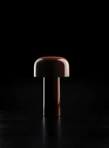 Lampada da tavolo Bellhop portatile - Rosso mattone, IP54 (interni/esterni) - Flos