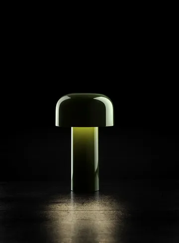 Lampada da tavolo Bellhop portatile - Verde lucido, IP54 (interni/esterni) - Flos
