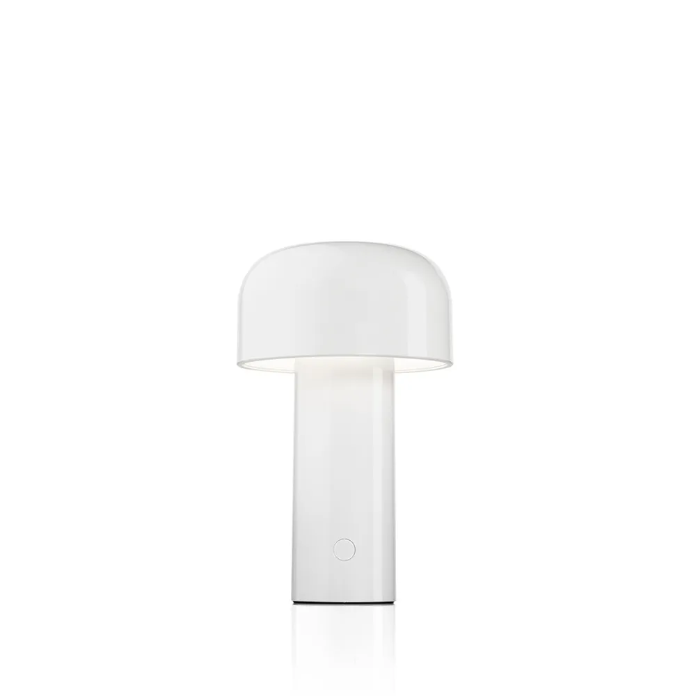 Lampada da tavolo Bellhop portatile, White Flos
