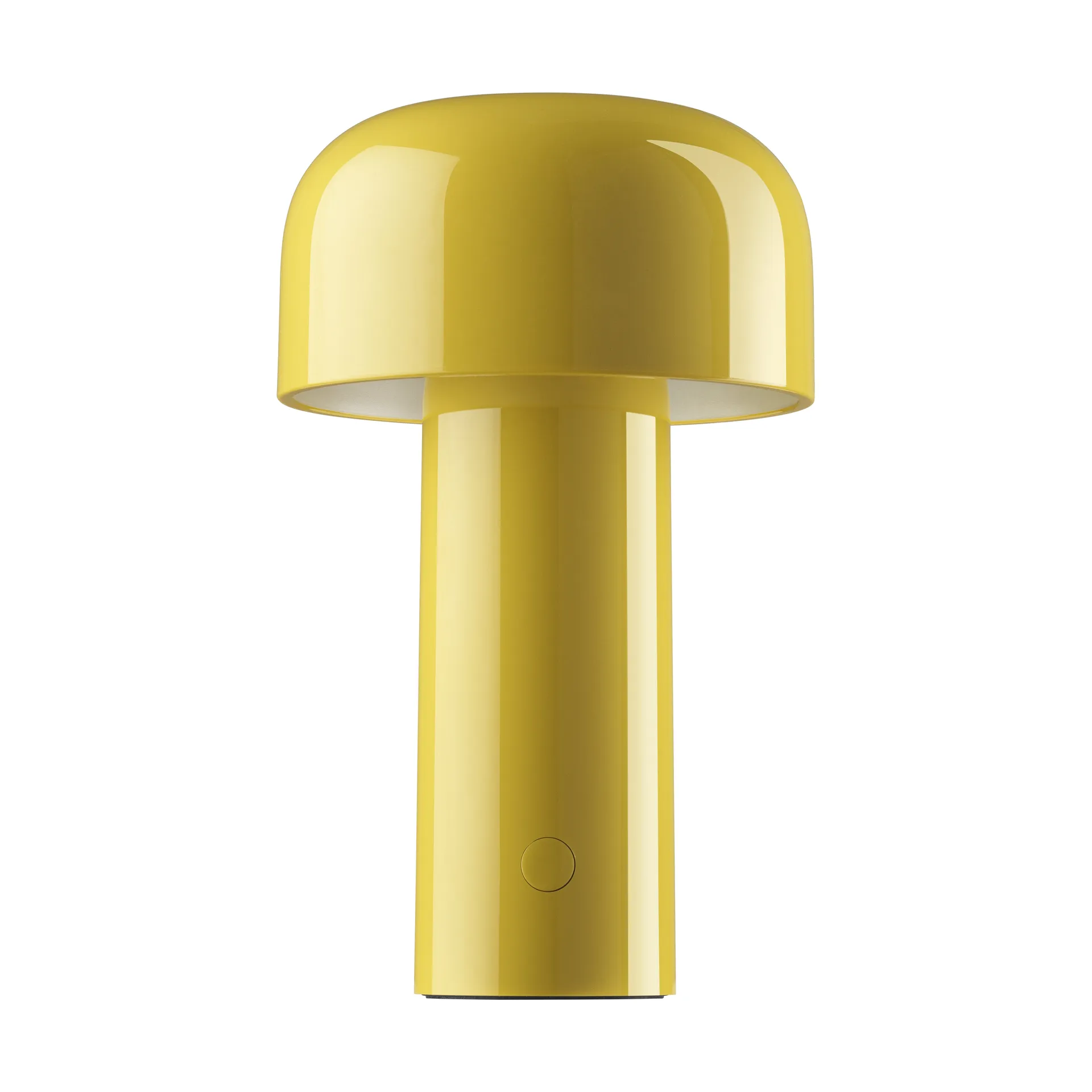 Lampada da tavolo Bellhop portatile, Yellow yellow, IP54 (interno/esterno) Flos