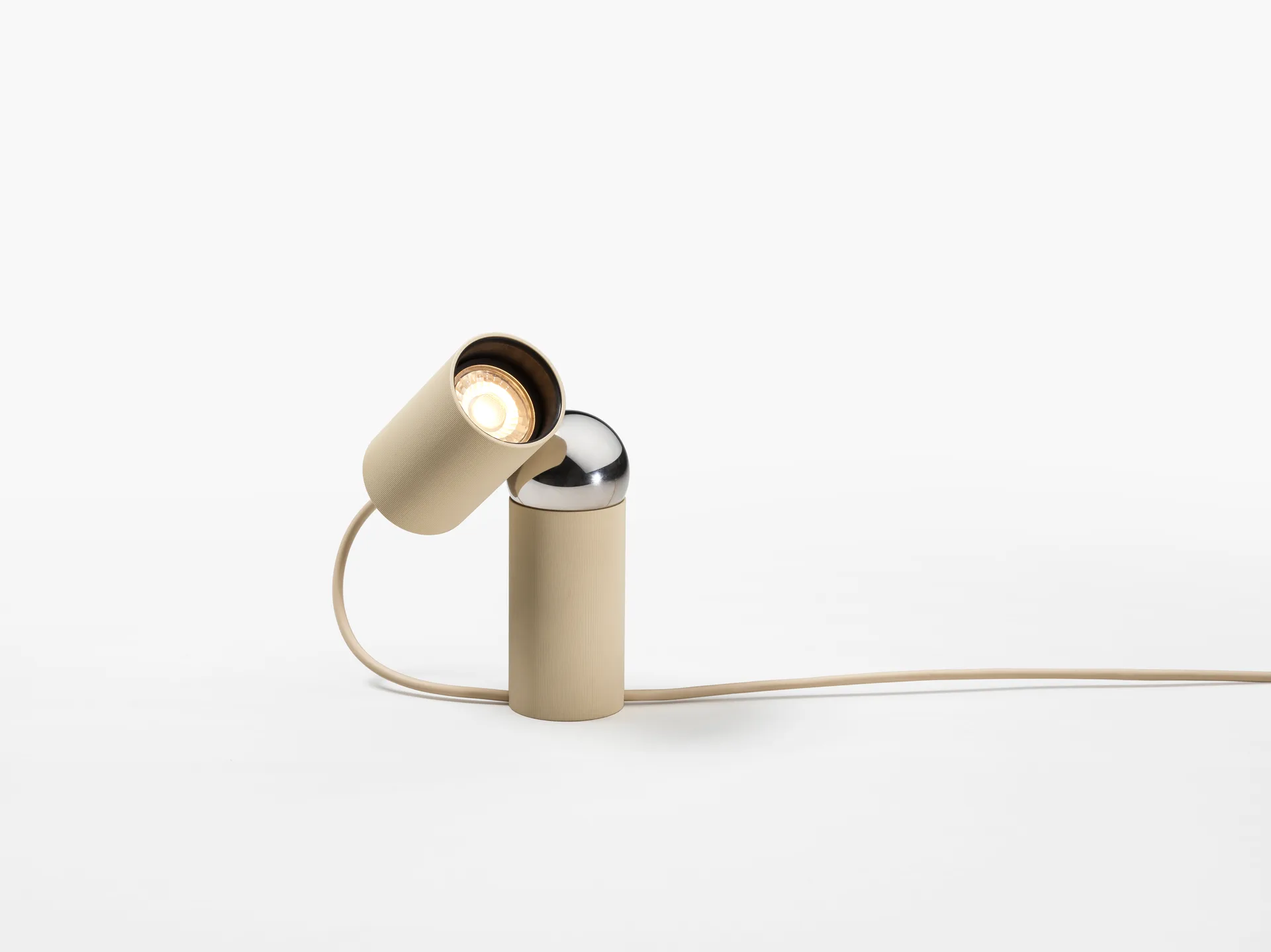 Lampada da tavolo Bilboquet, Linen Flos