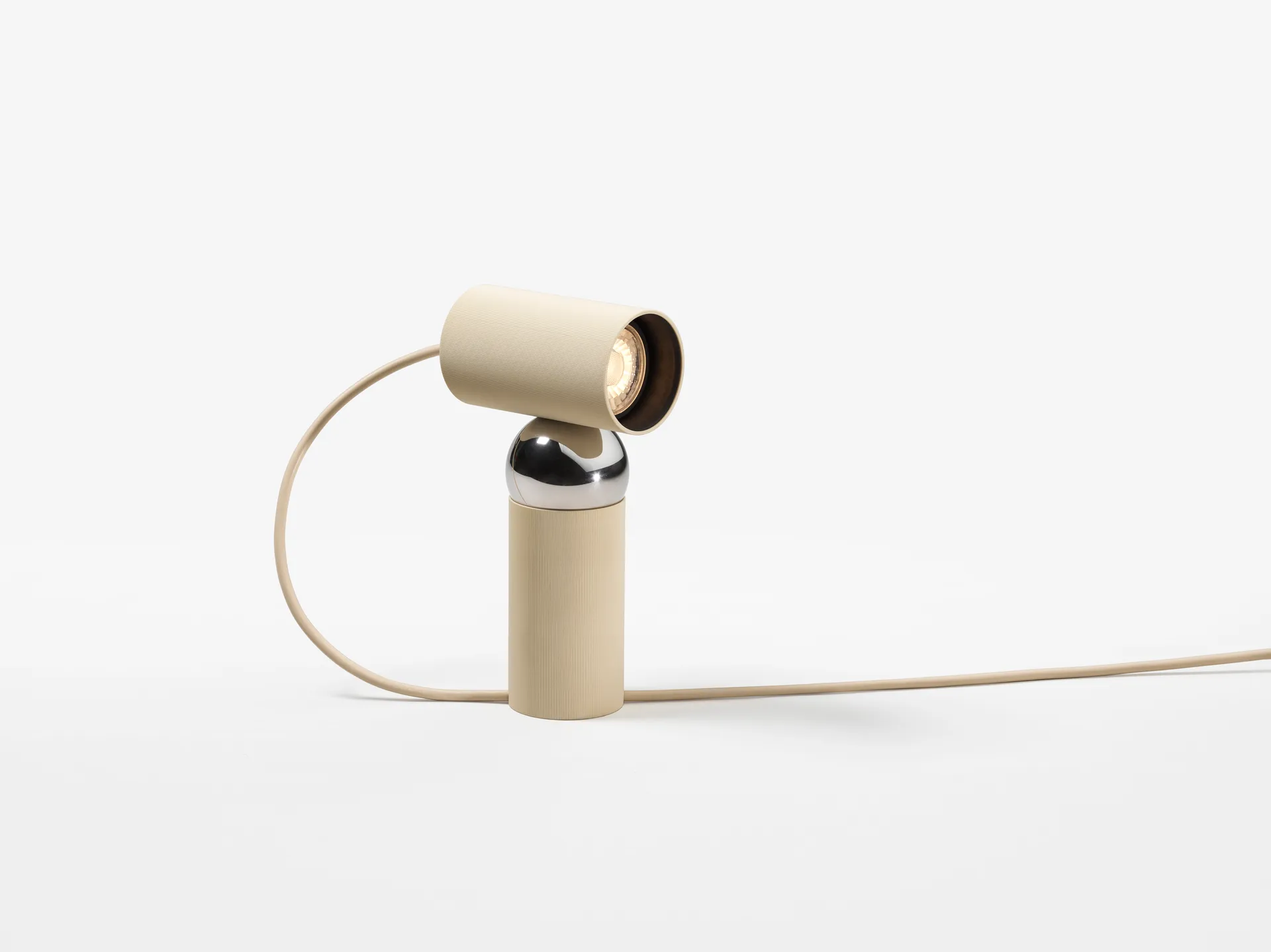 Lampada da tavolo Bilboquet, Linen Flos