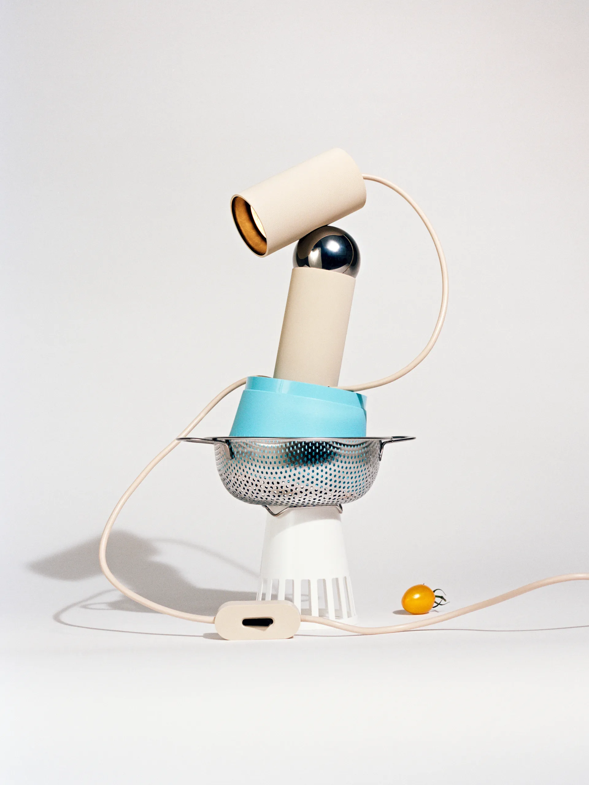 Lampada da tavolo Bilboquet, Linen Flos