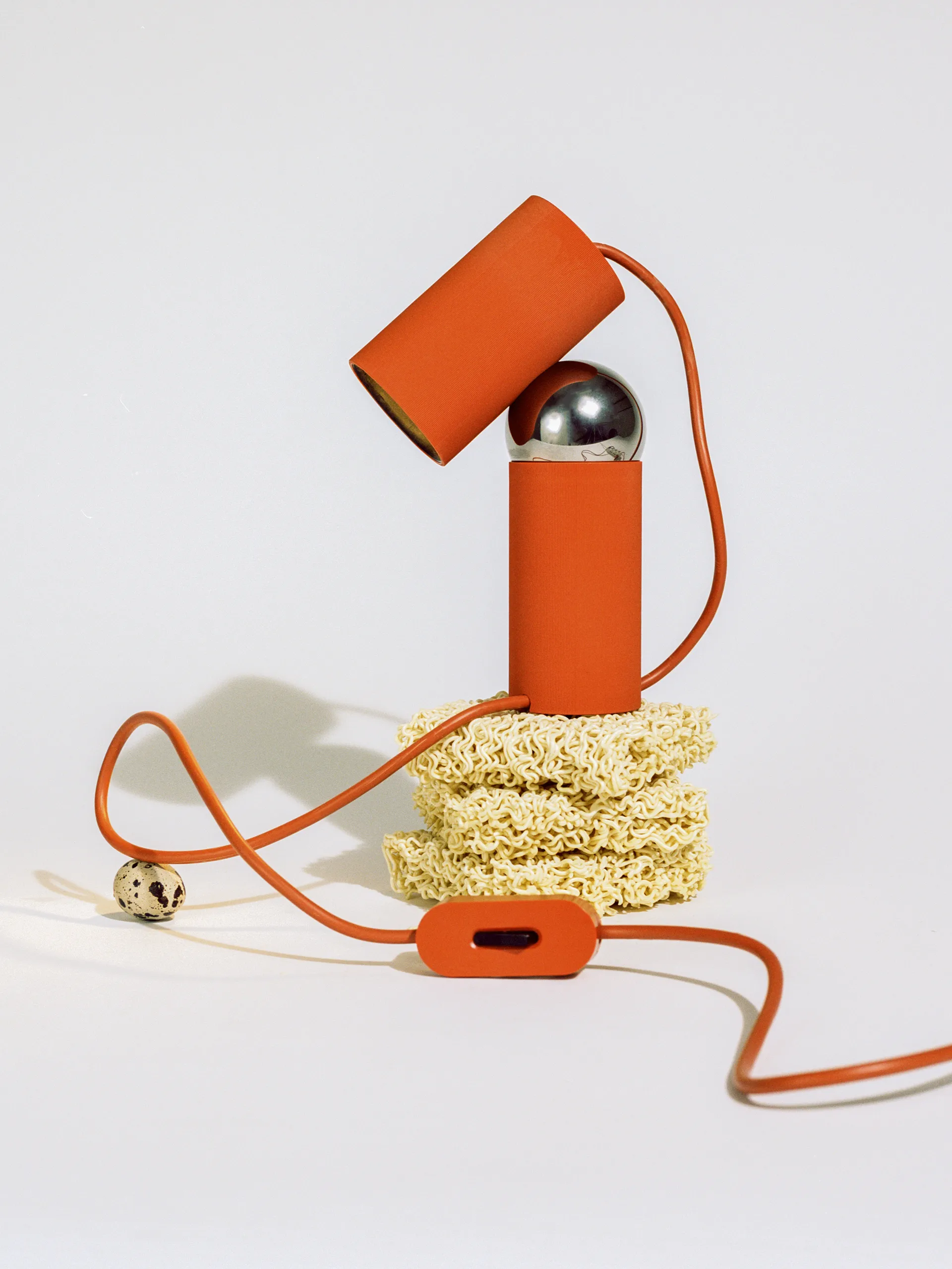 Lampada da tavolo Bilboquet, Tomato Flos