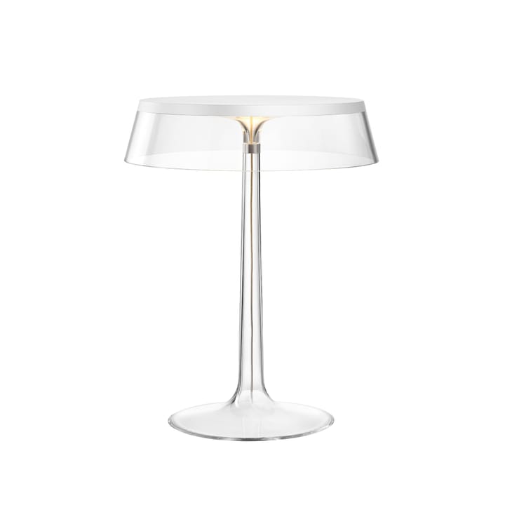 Lampada da tavolo Bon Jour T - Bianco-trasparente schermo - Flos
