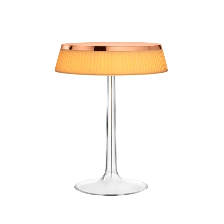Lampada da tavolo Bon Jour T - Copper-soft paralume in tessuto - Flos