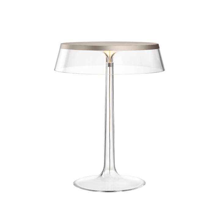 Lampada da tavolo Bon Jour T - Trasparente-mattcromato topp - Flos