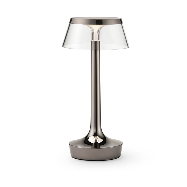 Lampada da tavolo Bon Jour Unplugged - Black Chrome - Flos
