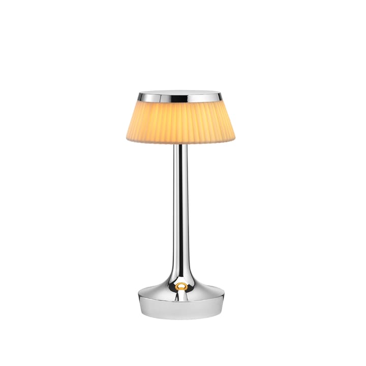 Lampada da tavolo Bon Jour Unplugged - Chrome-fabric - Flos