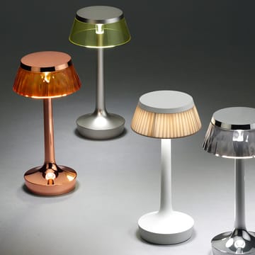 Lampada da tavolo Bon Jour Unplugged - Chrome-fumée - Flos