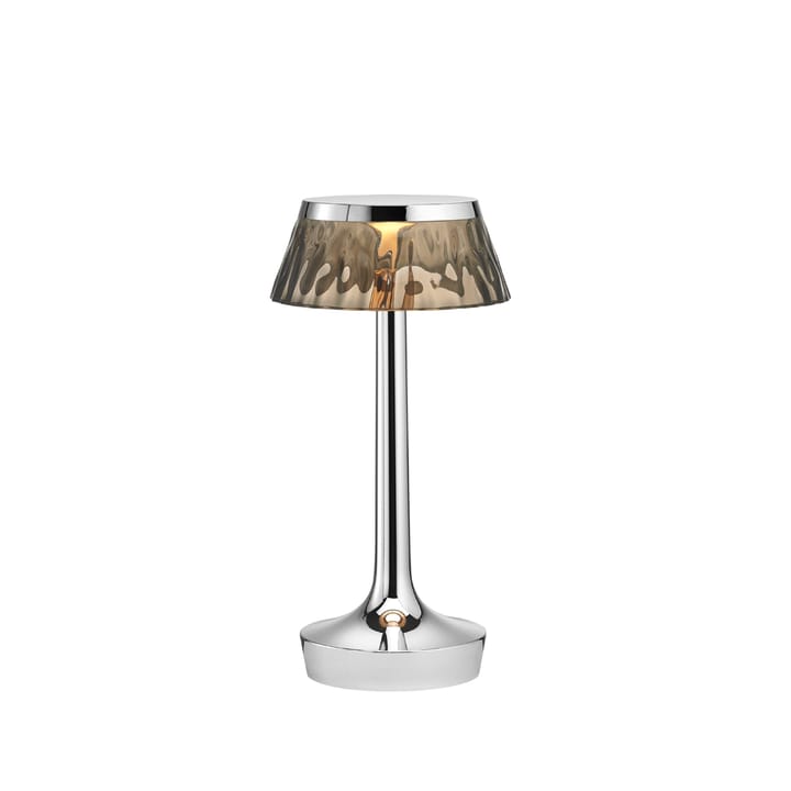 Lampada da tavolo Bon Jour Unplugged - Chrome-fumée - Flos