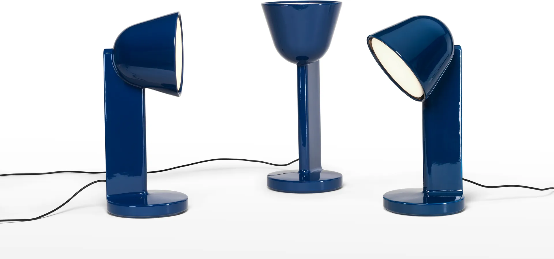 Lampada da tavolo Céramique Down, Navy blue Flos