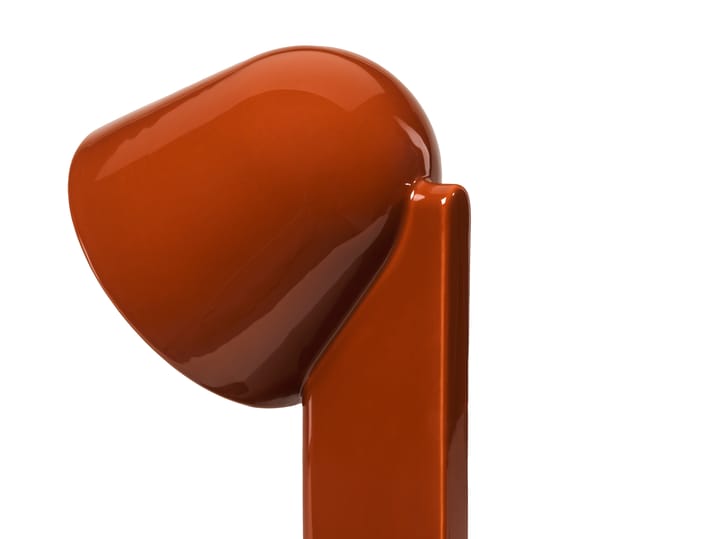 Lampada da tavolo Céramique Down, Rust red Flos