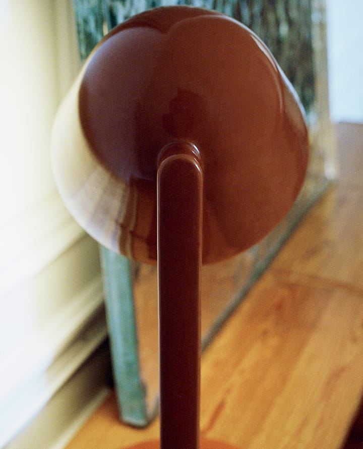 Lampada da tavolo Céramique Down, Rust red Flos