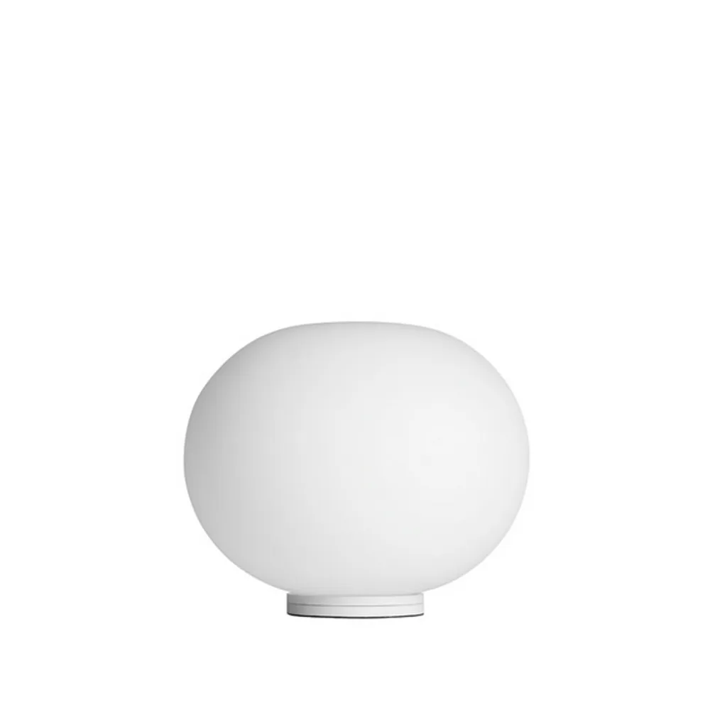 Lampada da tavolo Glo-ball B Zero, Vetro opale bianco Flos
