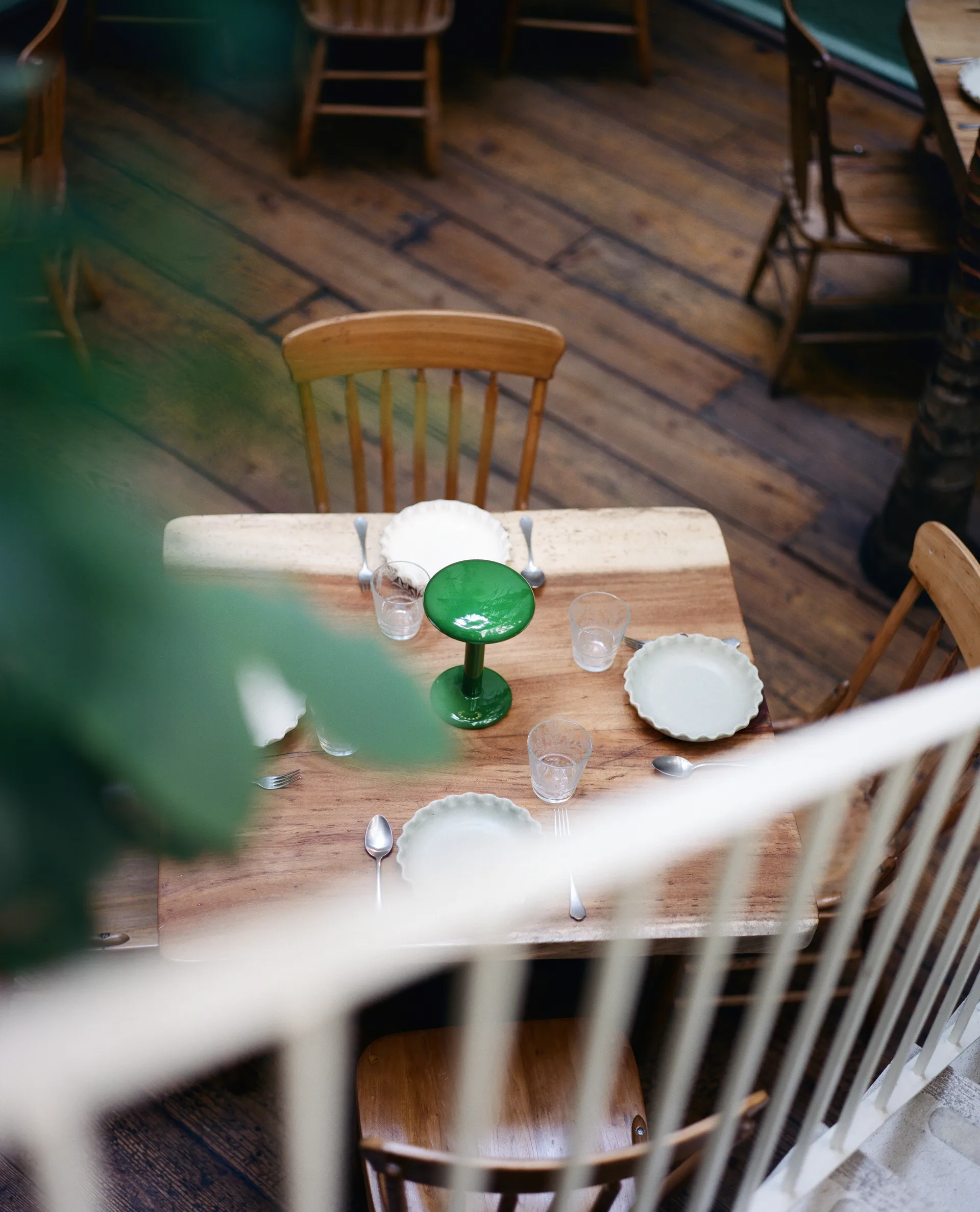 Lampada da tavolo Gustave Residential portatile, Lacquered green Flos