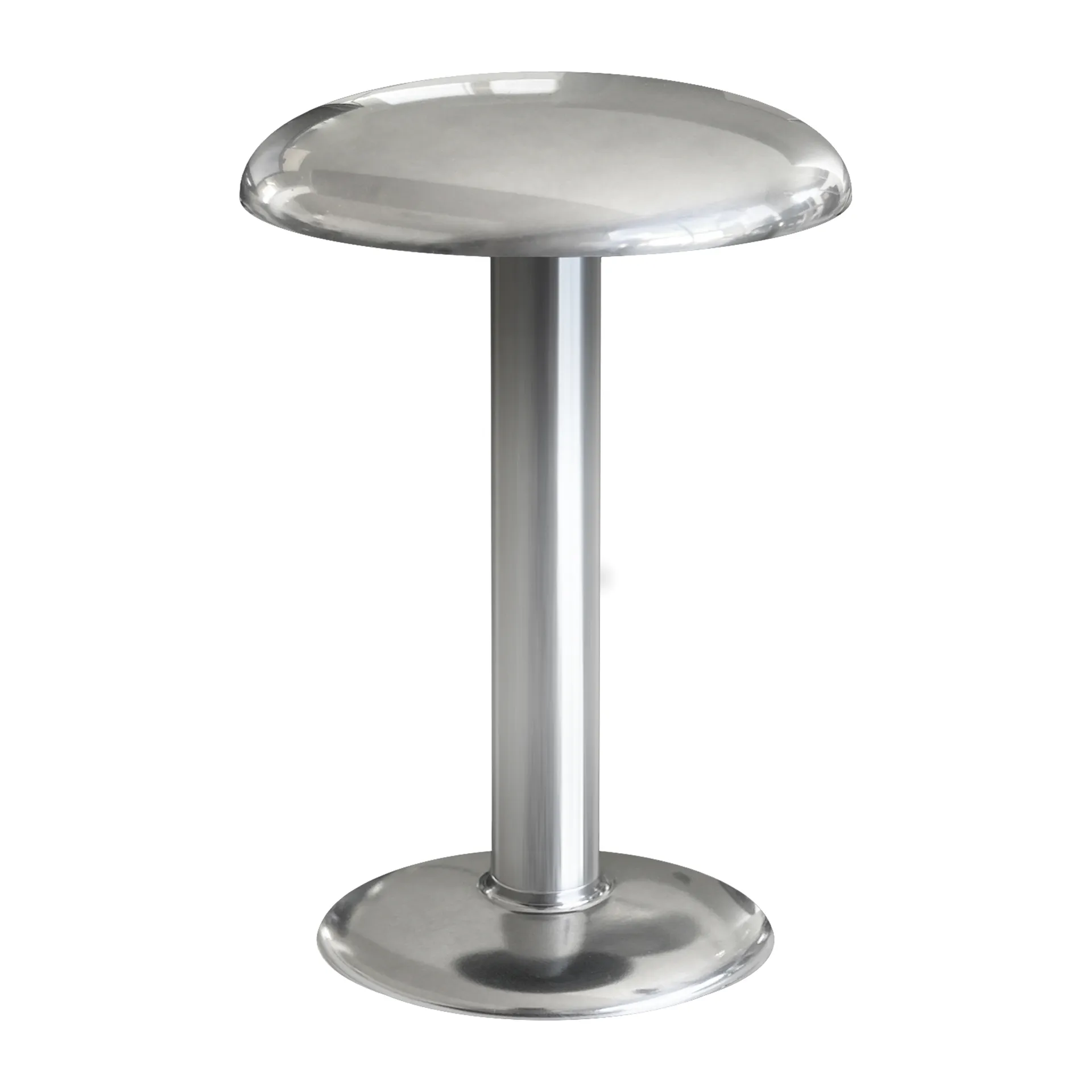 Lampada da tavolo Gustave Residential portatile, Polished silver Flos