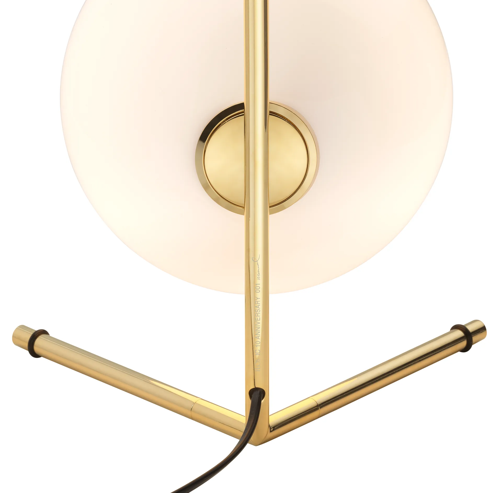 Lampada da tavolo IC T1 Low 38 cm, Gold Flos