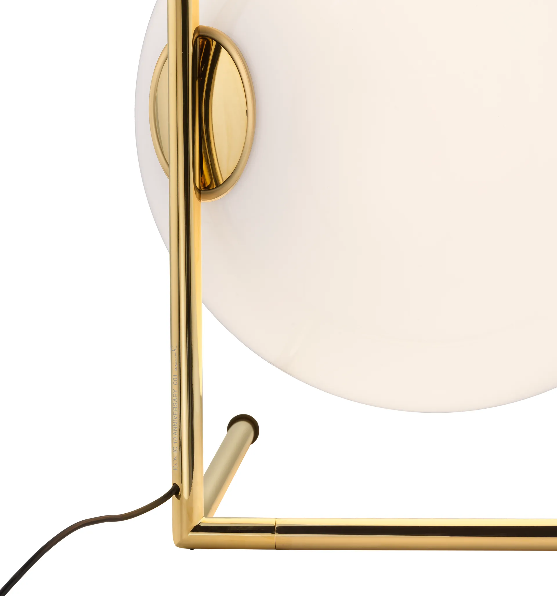 Lampada da tavolo IC T3 52,4 cm, Gold Flos