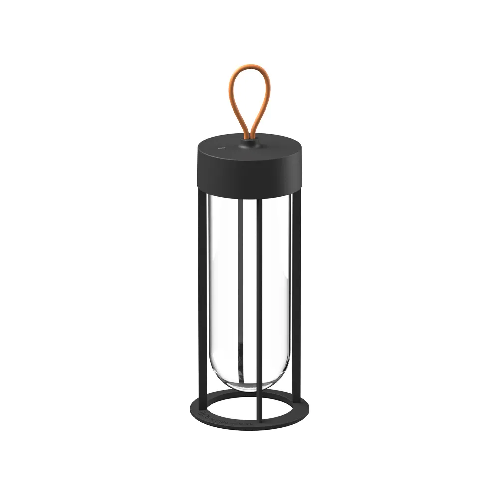 Lampada da tavolo In Vitro, Black, 2700 kelvin Flos
