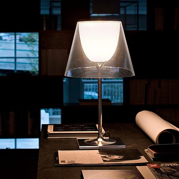 Lampada da tavolo KTribe T2, Paralume in alluminio-tessuto Flos