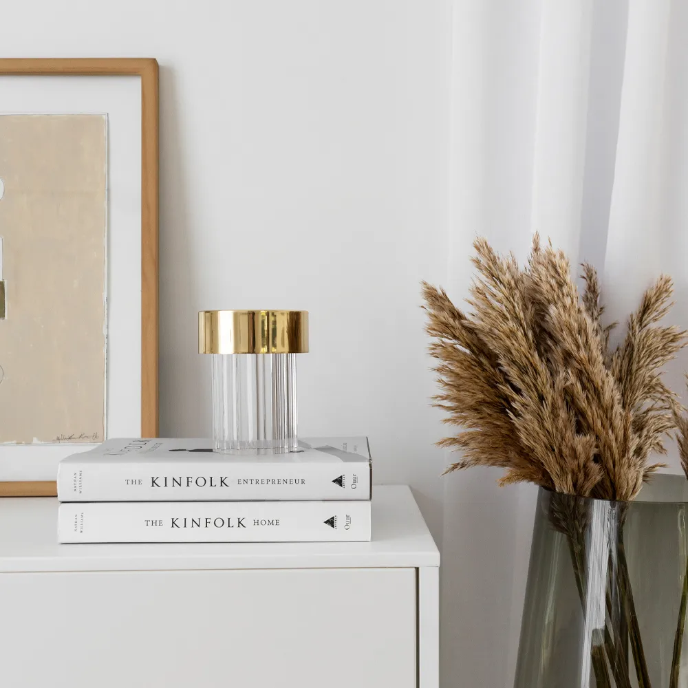 Lampada da tavolo Last Order Fluted IP20, Rame Flos