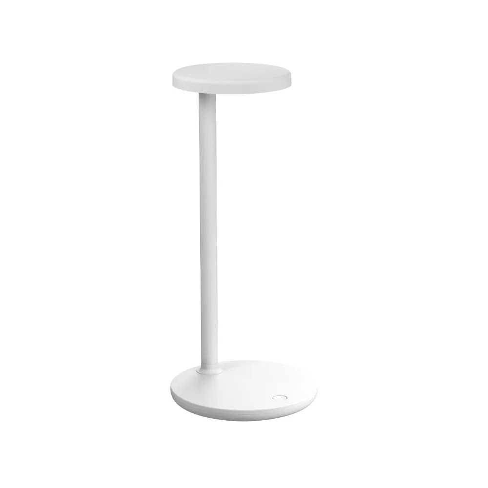 Lampada da tavolo Oblique, Bianco Flos