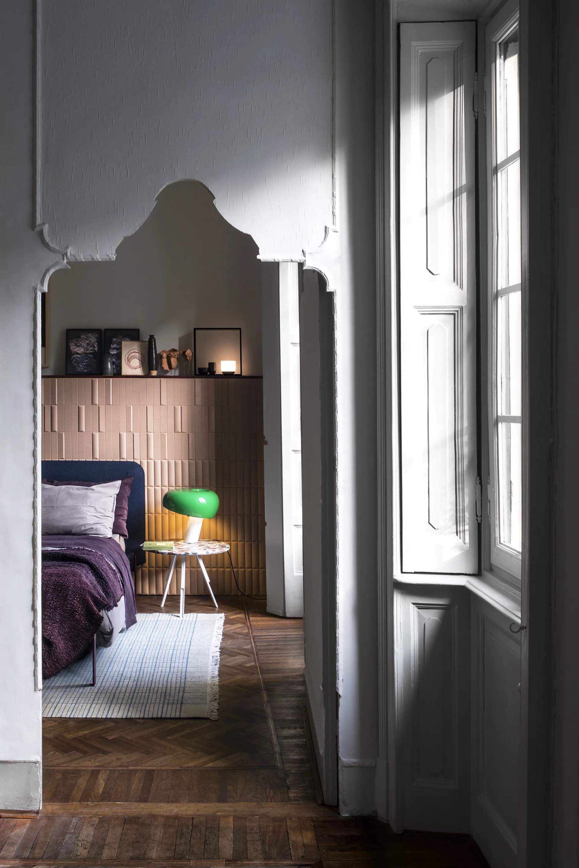 Lampada da tavolo Snoopy, Green Flos