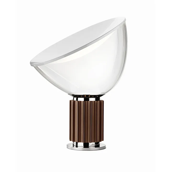 Lampada da tavolo Taccia LED 64,5 cm - Bronzo - Flos