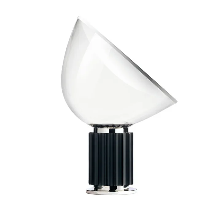Lampada da tavolo Taccia PMMA - Nero LED - Flos
