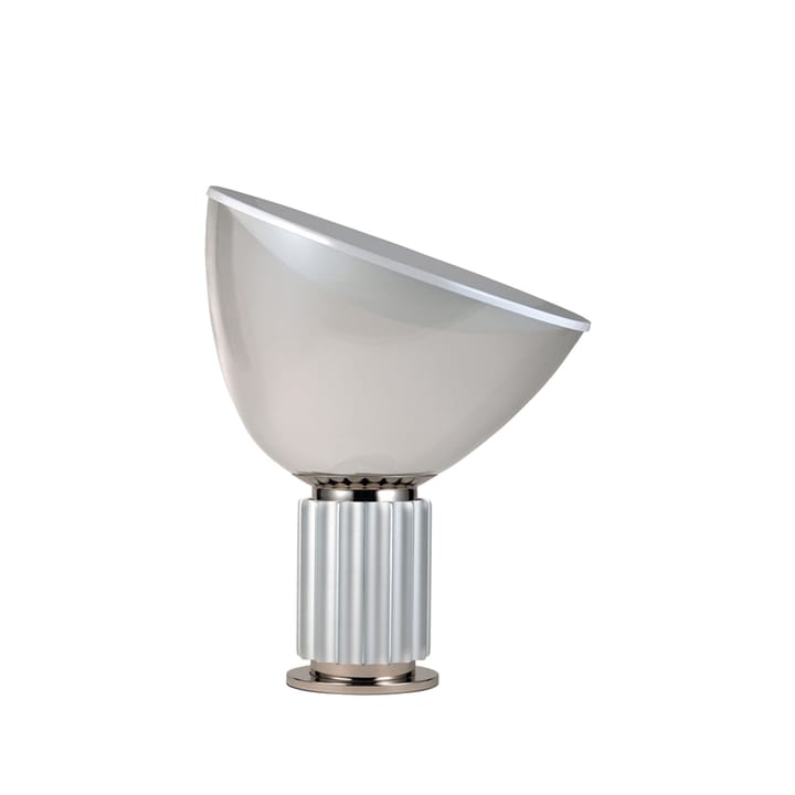 Lampada da tavolo Taccia Small LED 48,5 cm - Campana di vetro Silver - Flos