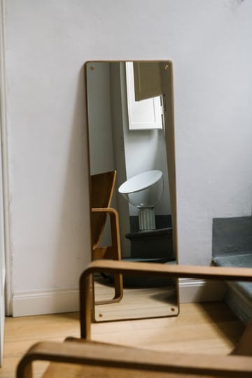 Lampada da tavolo Taccia Small LED 48,5 cm - Matt bianco-cupola di vetro - Flos