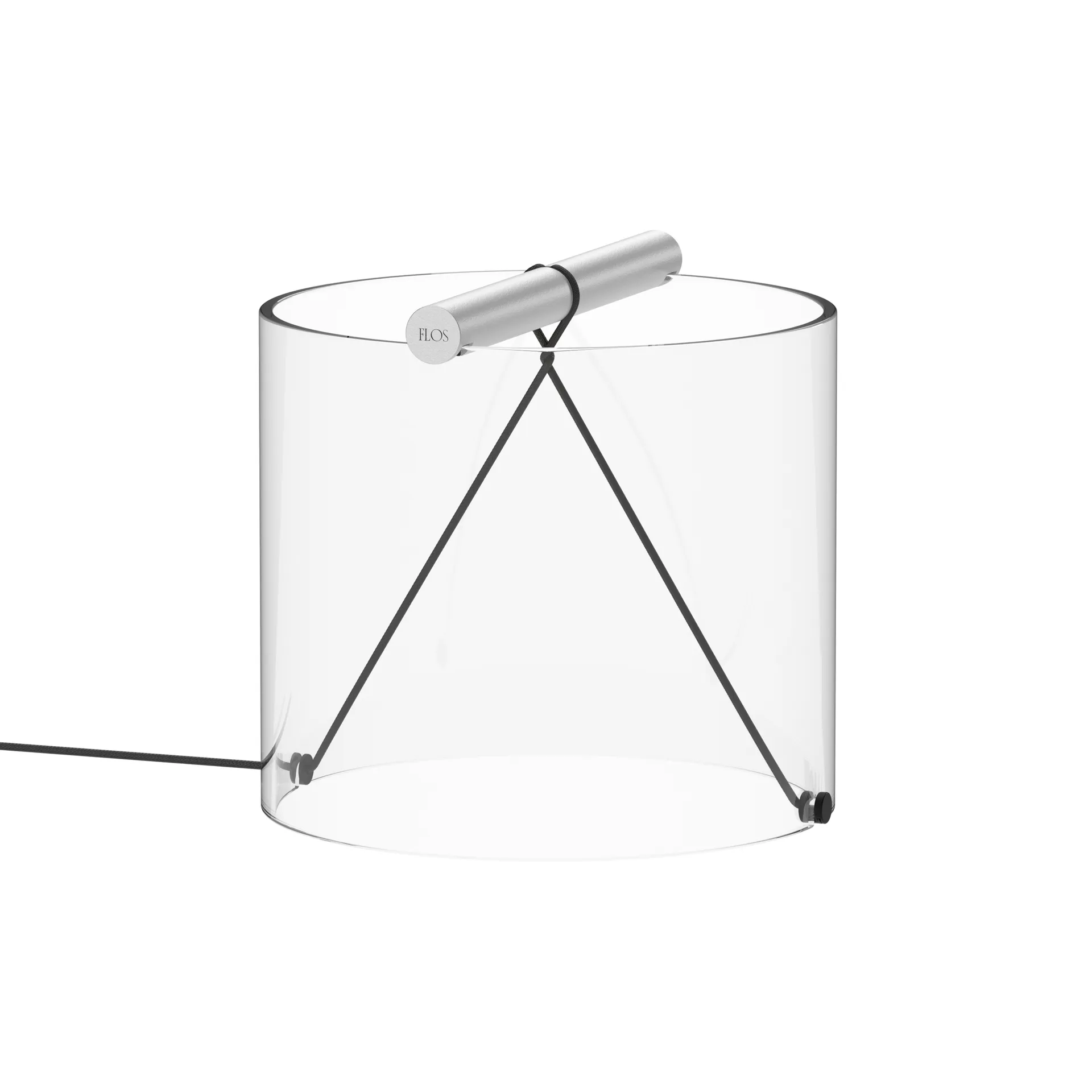 Lampada da tavolo To-Tie T1, Alluminio anodizzato Flos