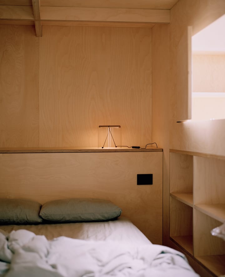 Lampada da tavolo To-Tie T1, Alluminio anodizzato Flos