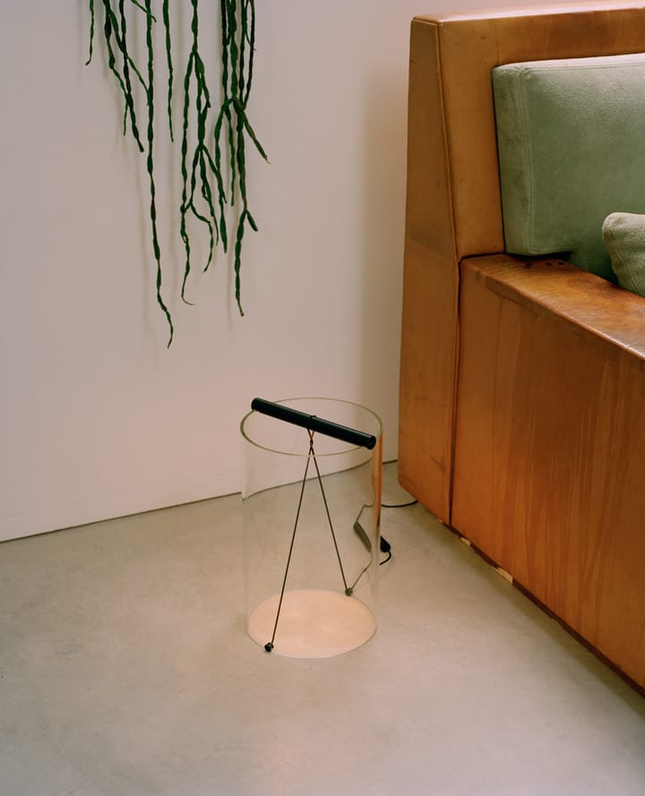 Lampada da tavolo To-Tie T2, Nero opaco Flos