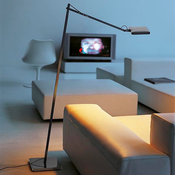 Lampada da terra Kelvin F LED, Nero Flos
