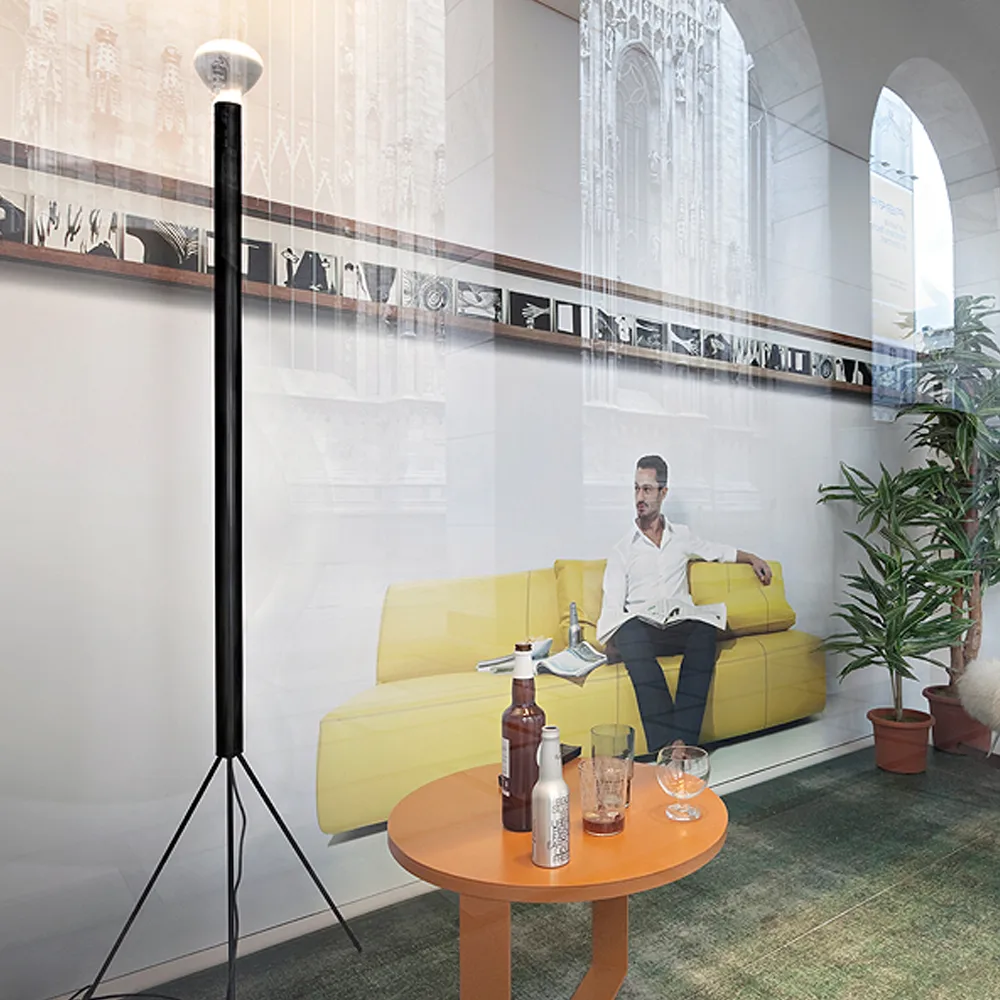 Lampada da terra Luminator, Antracite Flos