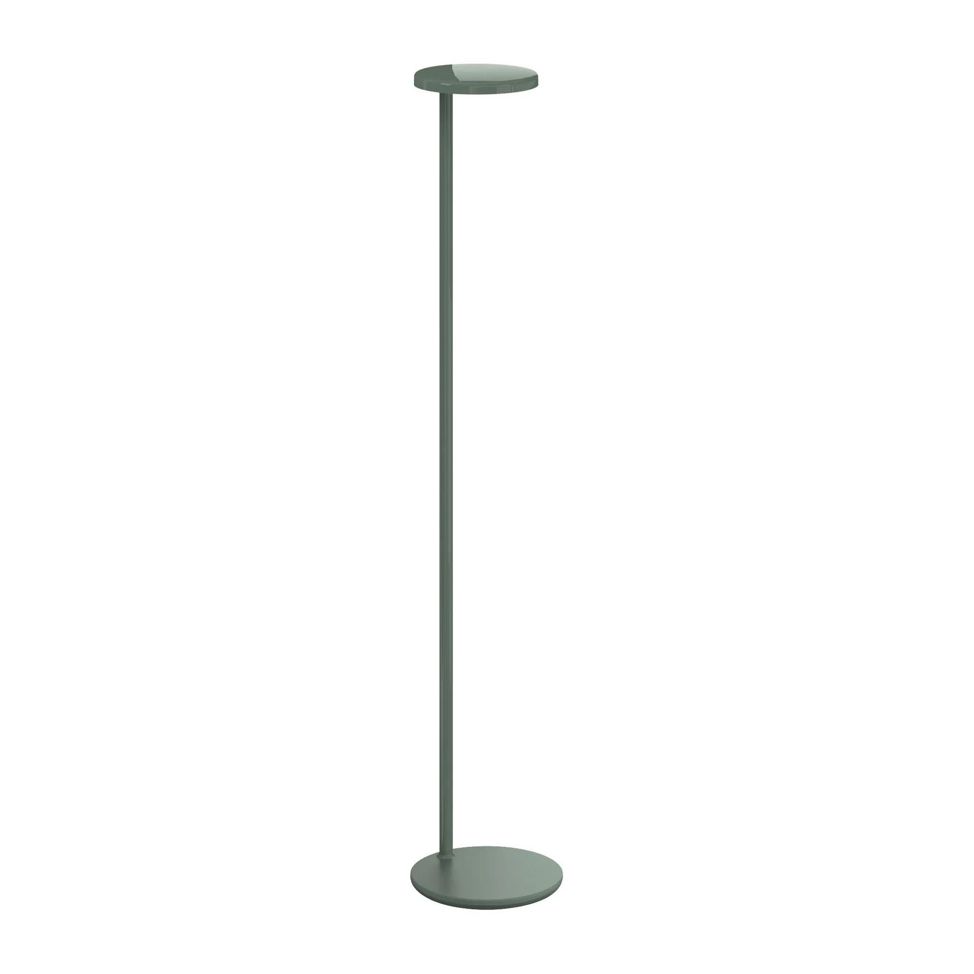 Lampada da terra Oblique, Glossy sage (verde) Flos