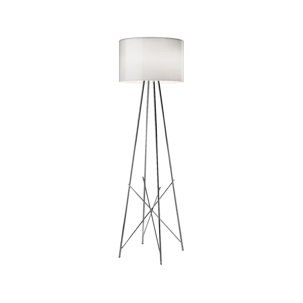 Lampada da terra Ray F2, Vetro chiaro Flos