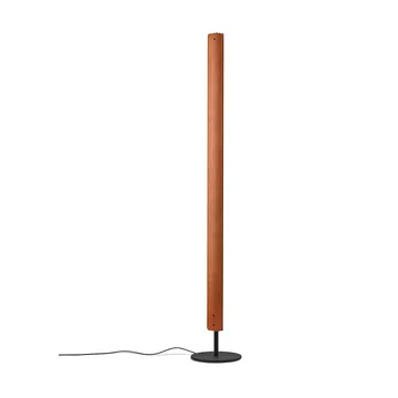 Lampada da terra Seki-han 226 cm - Heat treatened ash-black metal - Flos
