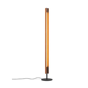 Lampada da terra Seki-han 226 cm - Heat treatened ash-black metal - Flos