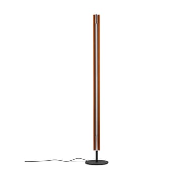 Lampada da terra Seki-han 226 cm - Heat treatened ash-black metal - Flos
