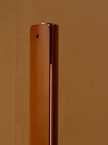 Lampada da terra Seki-han 226 cm - Heat treatened ash-black metal - Flos